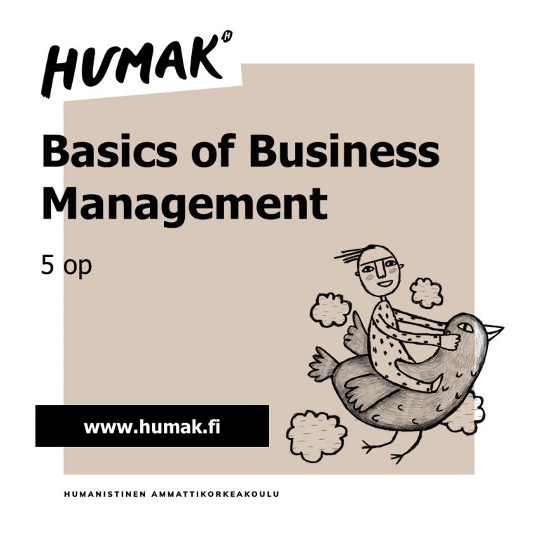 Basics Of Business Management 5 ECTS Autumn 2022 Avoin AMK Humak basics-of-business-management-5-ects-autumn-2022-avoin-amk-humak