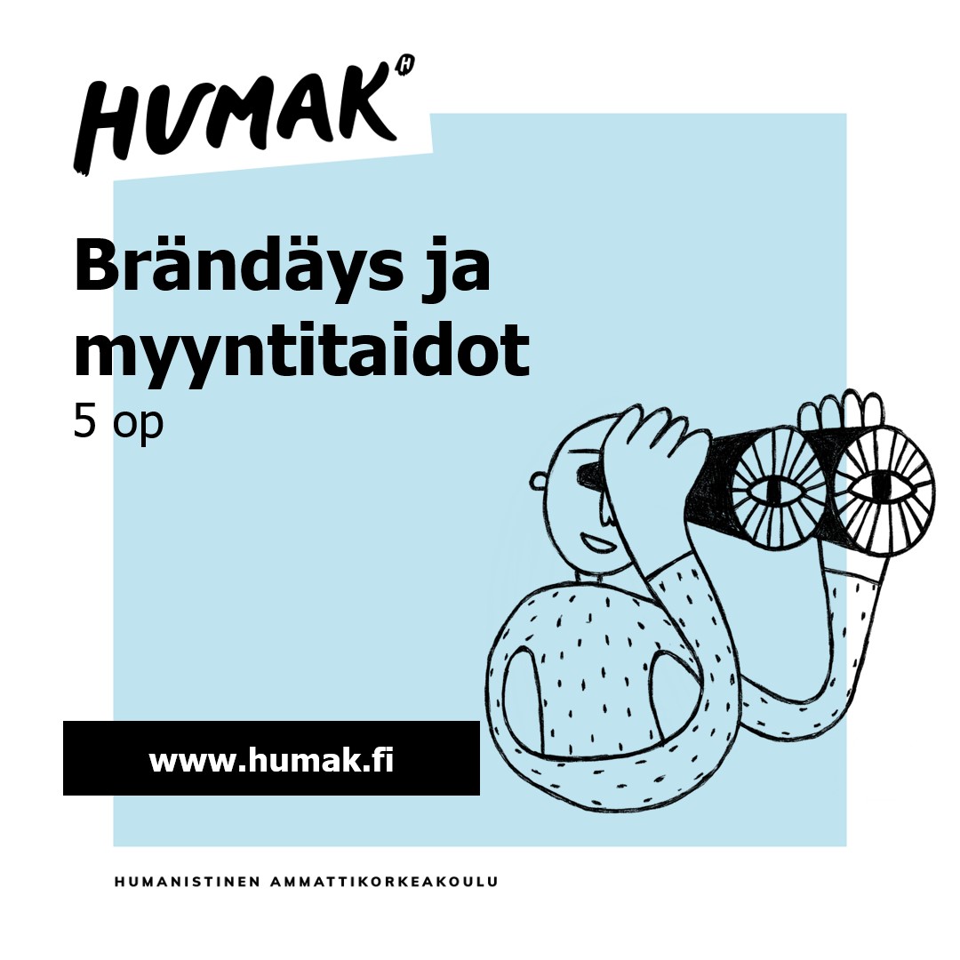 Brändäys ja myyntitaidot