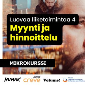 Luovaa liiketoimintaa 4: myynti ja hinnoittelu -mikrokurssi