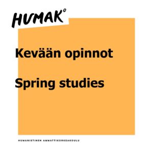 Kevään opinnot