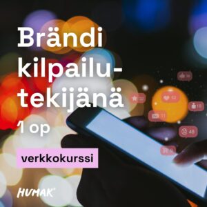 Brändi kilpailutekijänä 1 op verkkokurssi