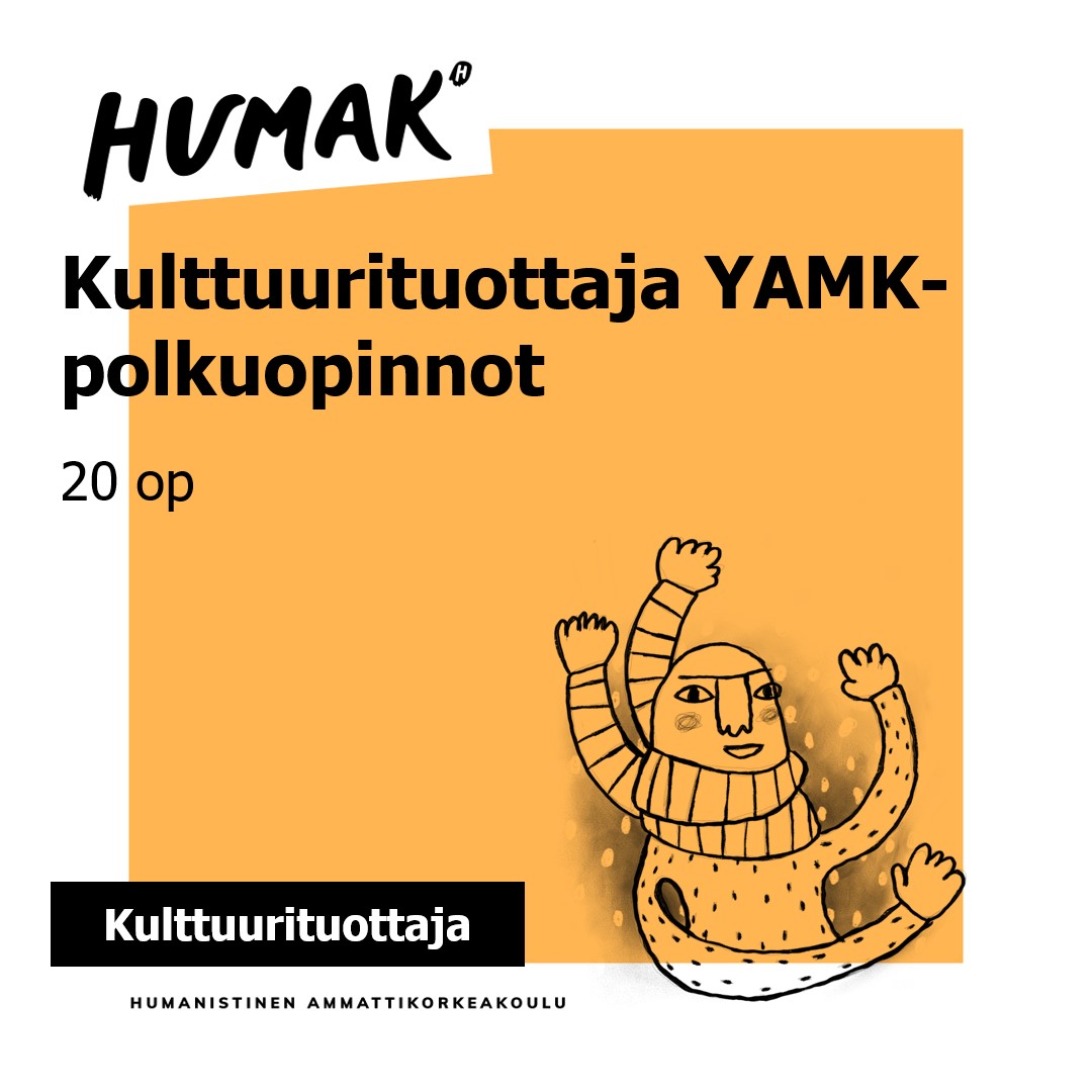 Kulttuurituottaja YAMK-polkuopinnot 20 op